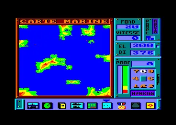 Blue-War (1987)(First Game Blot) screen shot game playing